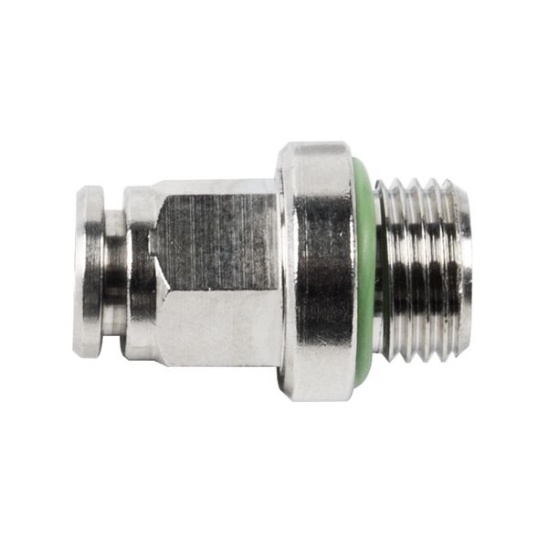 Push-in-Stecker Aircraft 1/8" AG x 4 mm, gerade, 16 bar